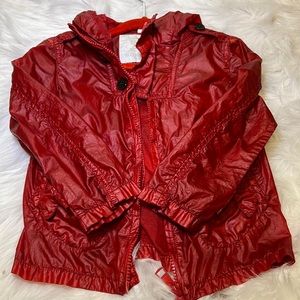 Burberry red jacket kids